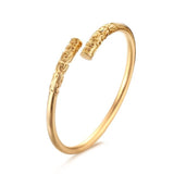Cuff Bracelets for Women Jewelry Gold-color