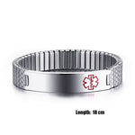 Free Engraving-Unisex Stainless Steel for Women Bracelets