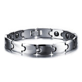 Tungsten Chain Bracelet Bangle for Men