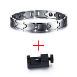 Tungsten Chain Bracelet Bangle for Men