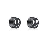 Pair Mens Earring Set Stainless Steel