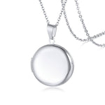 Personalize Round Locket Necklace for Women