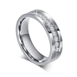 CZ Wedding Band Engagement Rings for Couples Women