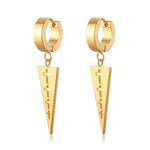 Minimalist Geometric Dangle Earrings for Women