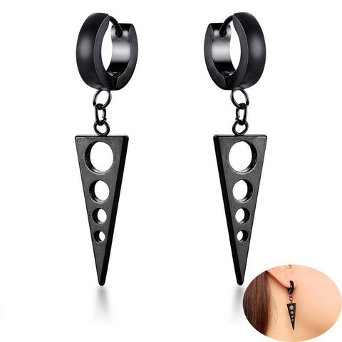 Minimalist Geometric Dangle Earrings for Women