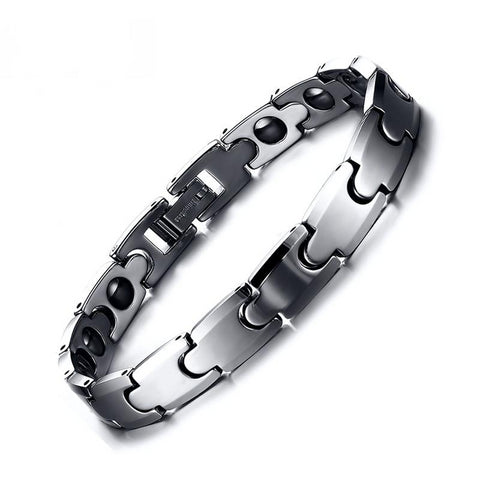 Tungsten Chain Bracelet Bangle for Men