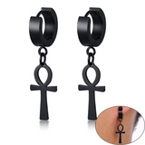 Ankh Cross Egypt Cleopatra Earrings for Women